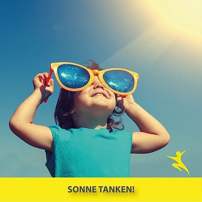 Sonne tanken!