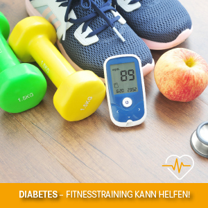 Diabetes - Fitnesstraining kann helfen!